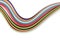 Abstract color rainbow strip paper background