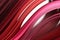 Abstract color wave curl red and pink strip paper background