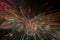 Abstract colored firework background.