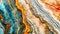 Abstract colorful background, agate texture close-up, detailed multicolored texture of natural marble stone