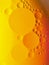 Abstract colorful Background Oil texture in Water surface with Bubbles micro shot close-up