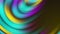 Abstract colorful background of smoothly moving curved lines gathered into a single wave. Stock animation. Pattern of