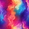 Abstract colorful background with vibrant waves (tiled