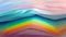 Abstract colorful background, Vivid Rainbow Ice gradient background