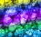 Abstract colorful bokeh glitter background,blue,cyan,green,yellow,purple,violet.