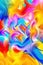 Abstract colorful bold color background