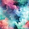 Abstract colorful cloud textured background with surrealistic elements (tiled)