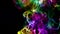 Abstract Colorful Fluid Smoke Element