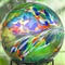 Abstract, Colorful, Garden Gazing Ball
