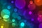 Abstract colorful glittering light bokeh effect background image