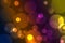 Abstract colorful glittering light bokeh effect background image