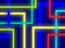 Abstract colorful neon squares background illustration