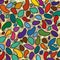 Abstract colorful pebble for your background. Summer vector pattern. Sea pebbles