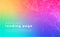 Abstract colorful polygonal background, Digital technology banner blue pink background concept with technology line light effects