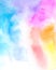 Abstract colorful watercolor for background. Rainbow backdrop.