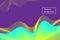 Abstract colorfull wave background  Element for design colorfull  Abstract technology Digital wave  frequency line art background.
