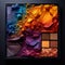Abstract Colorscapes: A Bold and Artistic Makeup Palette