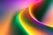 Abstract colourful curved waves in motion. Gradient design, fluid, iridescent, holographic, element for backgrounds, wallpapers.