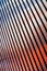 Abstract colourful metal stripes