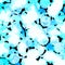 Abstract comic book strip circle light blue pattern cover with pixel noise compression artifacts