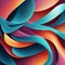 abstract concept, Smooth Silky Shapes, Vectors abstract style.