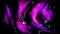 Abstract Cool Purple Defocused Lights Background Vector