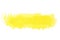 Abstract copyspace or substrate for text from yellow paint on a white background