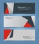 Abstract corporate business banner templat