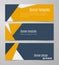 Abstract corporate business banner template