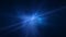 Abstract cosmic blue looped energy lines glowing background