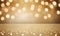 Abstract cream background with blurry festival lights and outdoor celebration bokeh