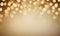 Abstract cream background with blurry festival lights and outdoor celebration bokeh