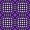 Abstract crosses seamless pattern. Repeat kaleidoscope background in violet colors. Repeat symmetrical modern backdrop. Geometric