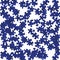 Abstract crux jigsaw puzzle dark blue pieces