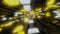 Abstract cubes background with yellow and gray lights