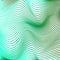 Abstract curve lines background green modern curves