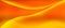 Abstract Curves in Blurred Orange and Yellow Background