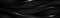 Abstract dark black textured panoramic background with smooth silvery lines