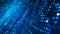 Abstract Dark-Blue Technologic Background