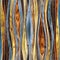 Abstract decorative paneling - seamless background - waves decor