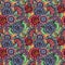 Abstract decorative seamless pattern