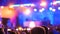 Abstract defocused concert background