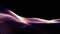 Abstract defocused mysterious illuminated line particles background