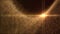 Abstract defocused mysterious illuminated noise particles background