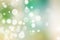 Abstract delicate gradient green light and yellow pastel spring or summer bokeh background. Beautiful texture
