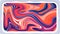 an abstract design with red blue and purple swirls
