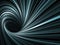 Abstract digital background, dark spiral tunnel