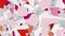 Abstract Digital Background. Version With Pink, White And Red Colors