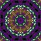 Abstract digital kaleidoscope harmony imagination intricate decorative symmetrical fantasy beautiful design mosaic mandala