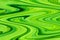 Abstract digital liquid marble or mixed acrylic paints effect in different shades of green color with swirly texture